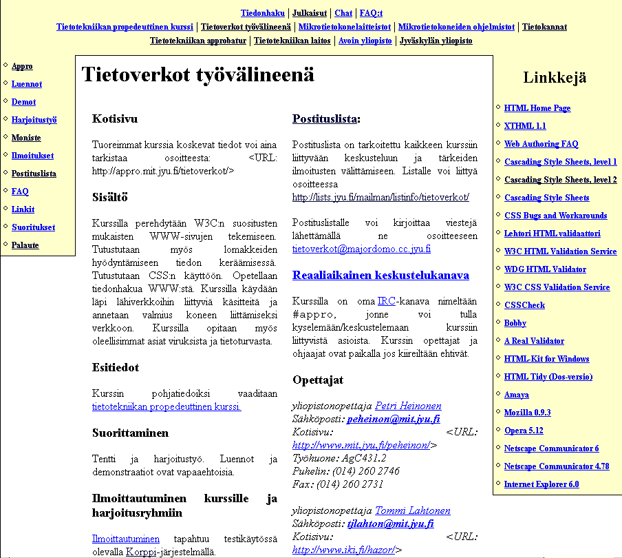 CSS-asemointiesimerkki