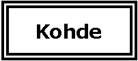 heikko kohde