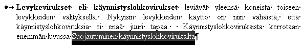 Esimerkki ristiviitteest�