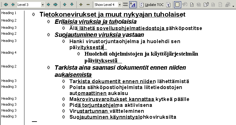 Outline-tila