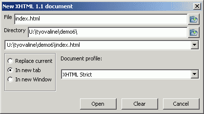 New XHTML Document