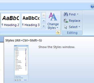 Show: All Styles