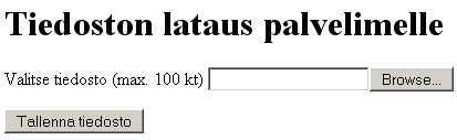 Tiedoston lataus