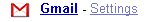Gmailin asetukset