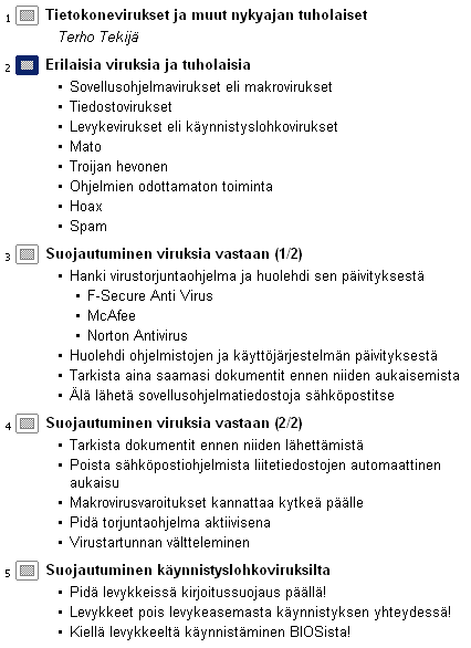 Esityksen mallij�sennys