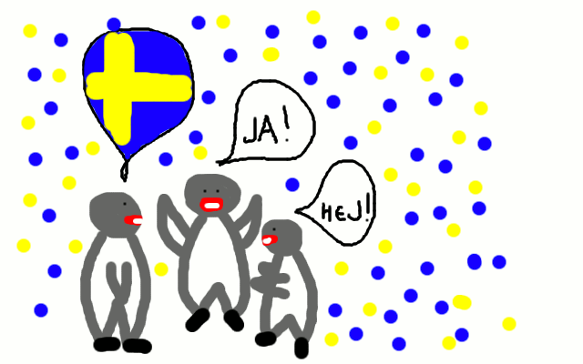 Kaikki haluaa puhua ruotsia!